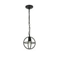 thumbnail image 4 of Indoor Modern Home Decorative Bright Ceiling Octavia 1 Light Dark Brown Pendant, 4 of 7