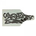 thumbnail image 1 of Celtic Dragon Cutting Board, Long and Tangled Illustration of a Drawing Primitive and Symbolic, Decorative Tempered Glass Cutting and Serving Board, in 3 Sizes, by Ambesonne, 1 of 2