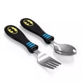 thumbnail image 2 of Batman 804497 Batman Easy Grip Flatware Fork Spoon Set, 2 of 3