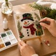 thumbnail image 6 of Christmas Sea Glass Mosaic Art Kit, DIY Sea Glass Art Kits for Adults, Multiple Designs Handmade Mosaic Art Kits for Tabletop, Home, 6 of 6