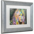 thumbnail image 2 of Trademark Fine Art "Bardot1" Canvas Art by Dean Russo, White Matte, Silver Frame, 2 of 4
