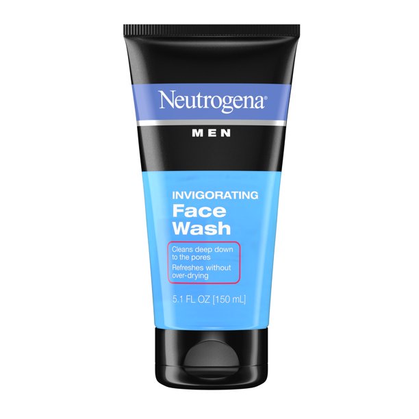 Neutrogena Men Daily Invigorating Foaming Gel Face Wash, 5.1 fl oz