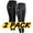 2Pack:Black+Gray, variant on NELEUS Womens High Waist Running Workout Yoga Leggings with Side Pocket,Black+Grey,US Size L