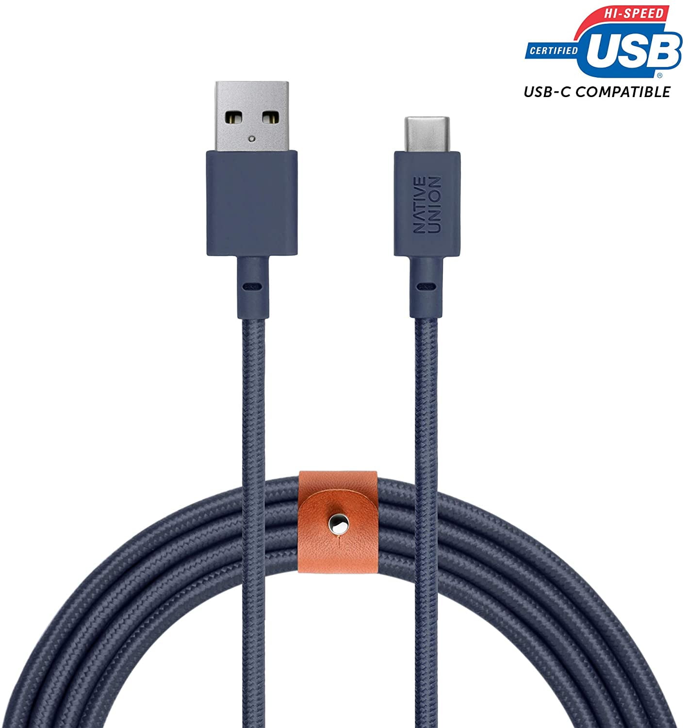Native Union Belt Cable XL USBC to USBA 10ft UltraStrong Charging
