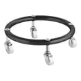 thumbnail image 3 of Movable Propane Cylinder Base Stable Propane Tank Holder Casters Gas Tank Ring Base with Brake, 3 of 8