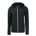 thumbnail image 2 of Women's Cutter & Buck Black Duke Blue Devils Daybreak Eco Recycled Full-Zip Hoodie, 2 of 3