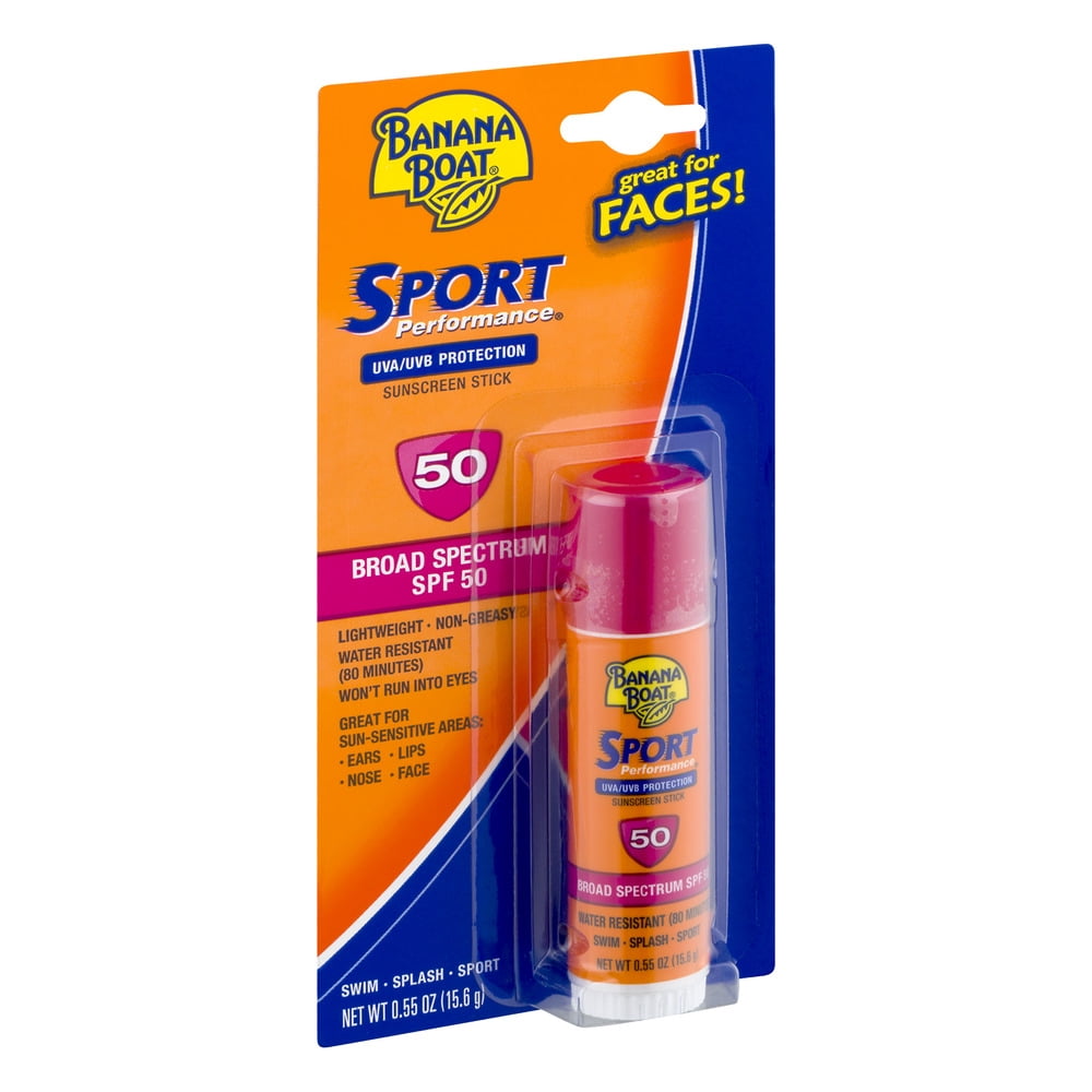 banana boat face sunscreen