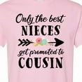 thumbnail image 4 of Inktastic Only the Best Nieces Get Promoted to Cousin T-Shirt, 4 of 5