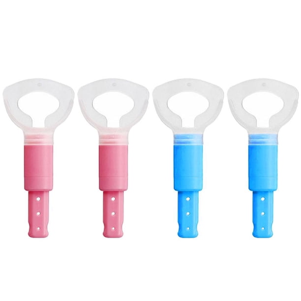 Entrenador de respiración abdominal para pérdida de peso, herramienta de estiramiento facial para adelgazar (rosa)