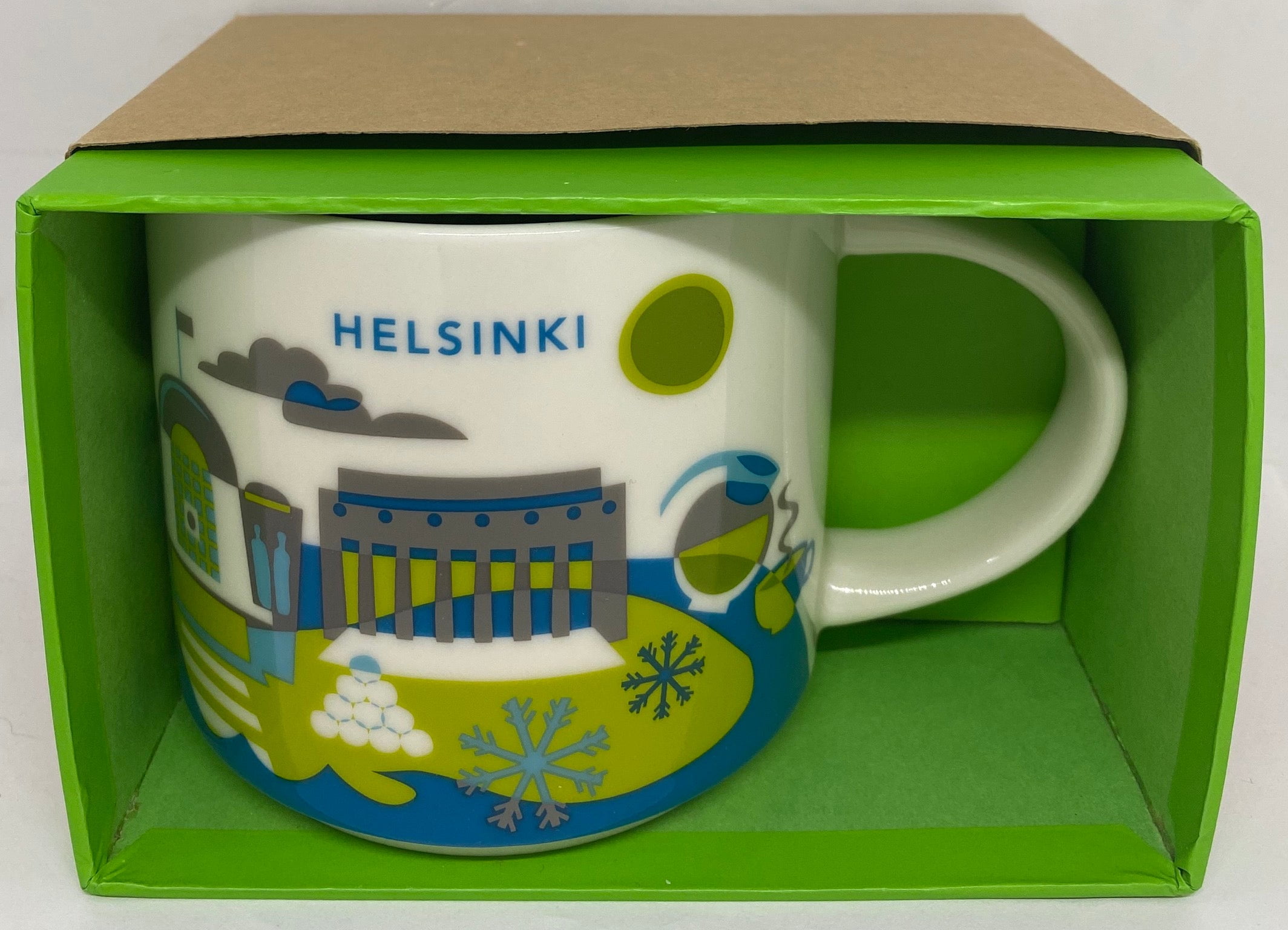 食器  CITY MUG HELSINKI Starbucks Coffee You Are Here Collection Helsinki Finland Ceramic