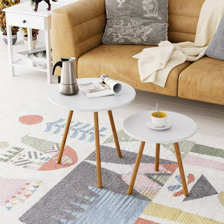 Homfa nesting 2024 coffee end tables