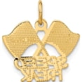 thumbnail image 3 of 14K Yellow Gold Racing Flags Speed Freak Charm (20 X 18) Made In United States c1879, 3 of 5