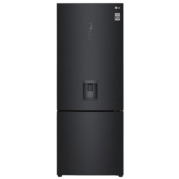 Refrigerador 17 Pies LG Negro con Despachador de Agua y Hielos Manual