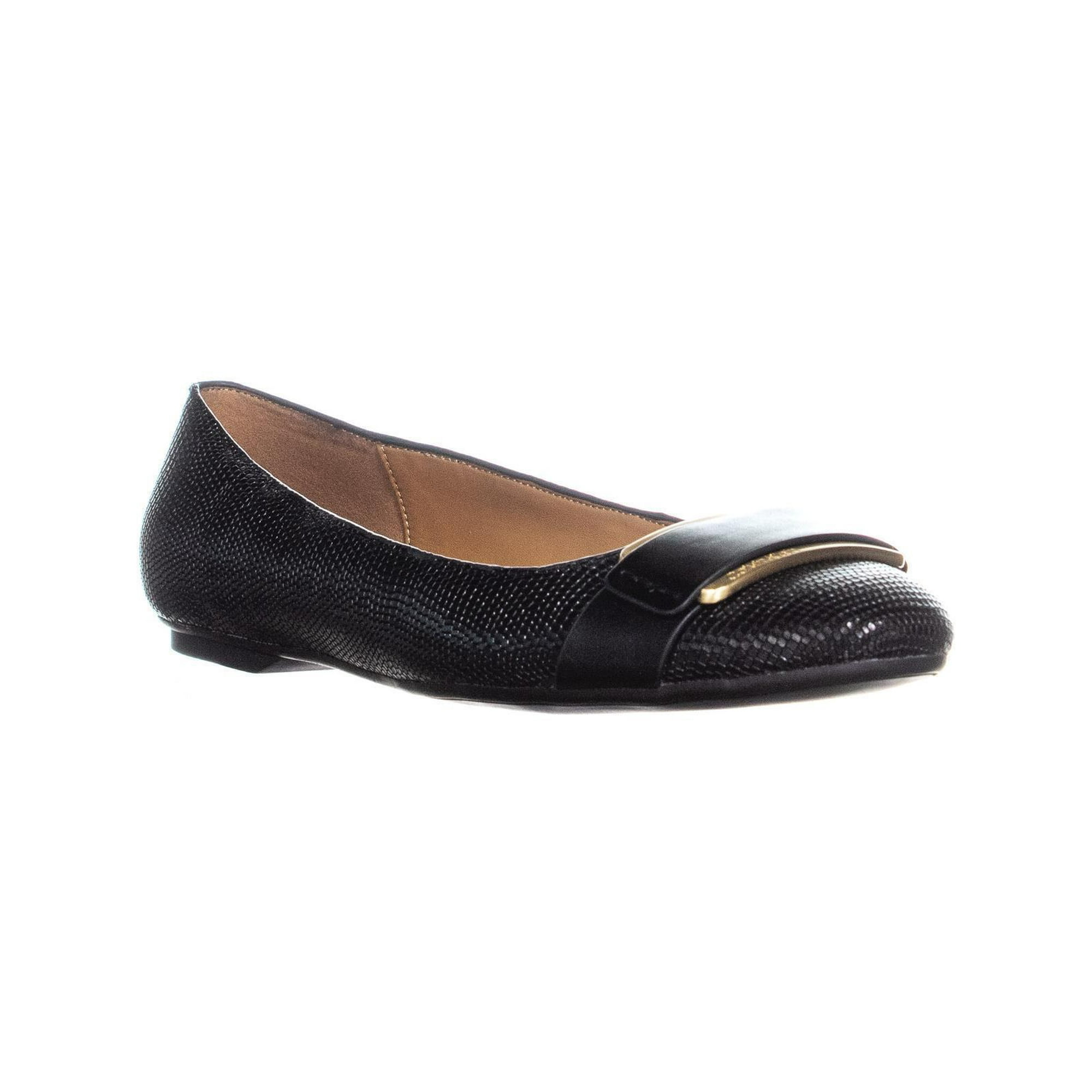 Calvin Klein Oneta Dress Ballet Flats, Black Leather | Walmart Canada Calvin Klein Oneta Dress Ballet Flats, Black Leather | Walmart Canada