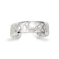 thumbnail image 1 of 925 Sterling Silver Fancy Cubic Zirconia Toe Ring, 1 of 2