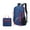 Dark Blue, variant on Multi Functional Mountaineering Bag Summer Large Capacity Waterproof Outdoor Hiking Backpack Travel Load Reduction Backpack