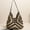 Black, variant on Straw Beach Bag for Women Summer Woven Beach Tote Bag Shoulder Handbags Boho Bag, (Black) 14.96x10.63"