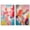 Silver Frame, variant on Abstract Sober Set Canvas Set of 2 Maximalist Art by Art Remedy, Gallery Wrapped, 20 x 30