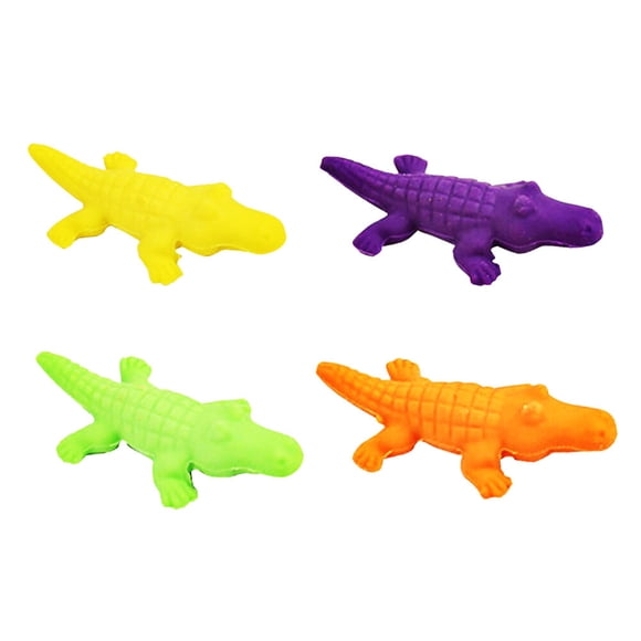 SHISUYAN 4pcs Cartoon Erasers Creative Stationery Gift School Supplies Classroom Rewards for Kids Students