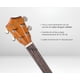 thumbnail image 3 of BAMBOO, Ukulele Tenor Sapele Electroacústico con Funda, 3 of 8
