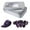 Purple., variant on 4Pcs Guitar Finger Picks for Fingerstyle Acoustic Guitar, Banjo or Ukulele