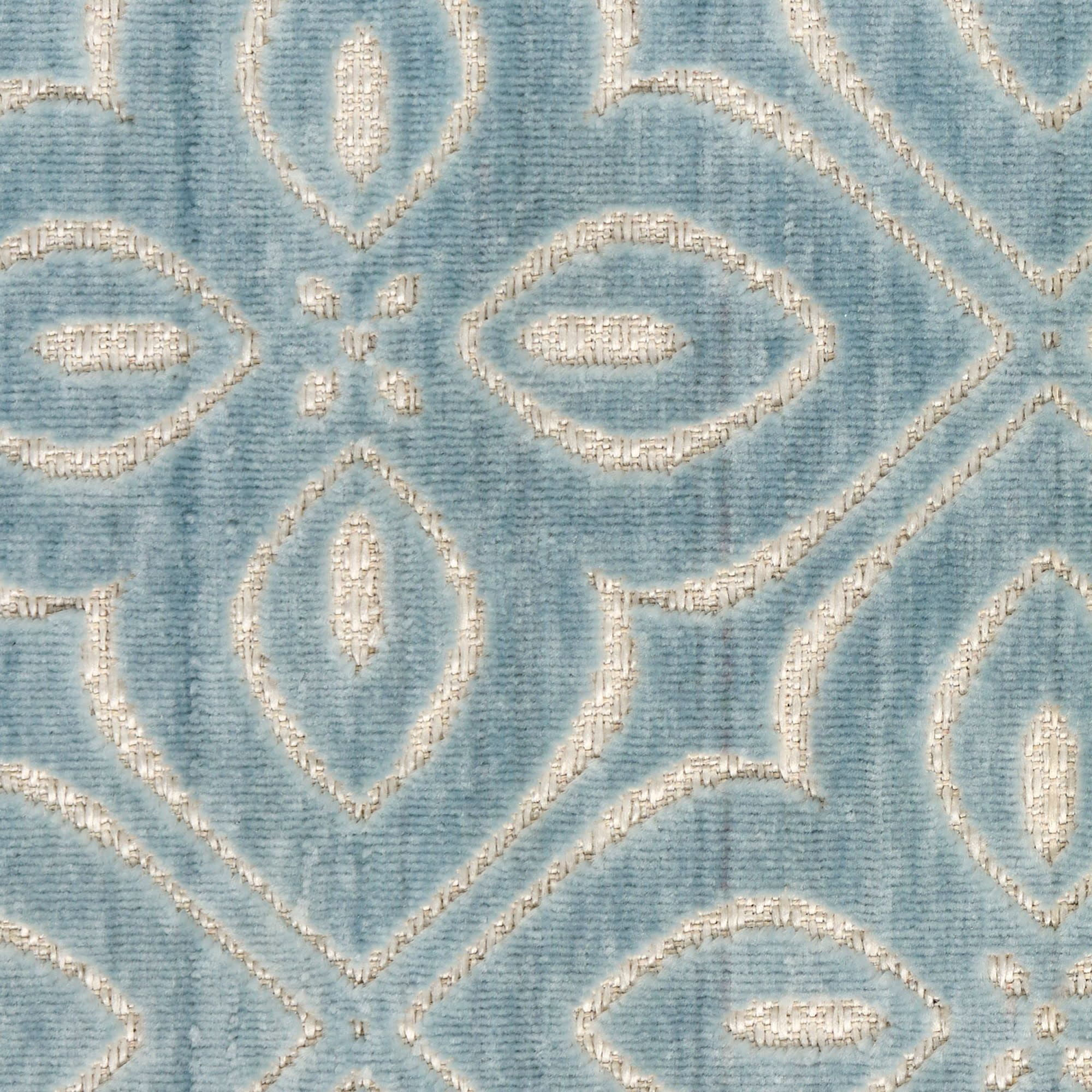 Nourison Washable Charm 2' x 6' Blue Ivory Contemporary Indoor Rug
