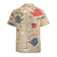 thumbnail image 3 of High Quality Hawaiian Shirts for Men Short Sleeve Aloha Beach Shirt Floral Summer Casual Button Down Shirts Blouses MEK2VI, 3 of 7