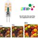 thumbnail image 3 of LED G4 2W 12V Warm White 200LM, Bi Pin G4 10W-20W halogen equivalent, G4 LED 12V for Kitchen Hood/Cabinet/Camping, non-dimmable, pack of 10, 3 of 4