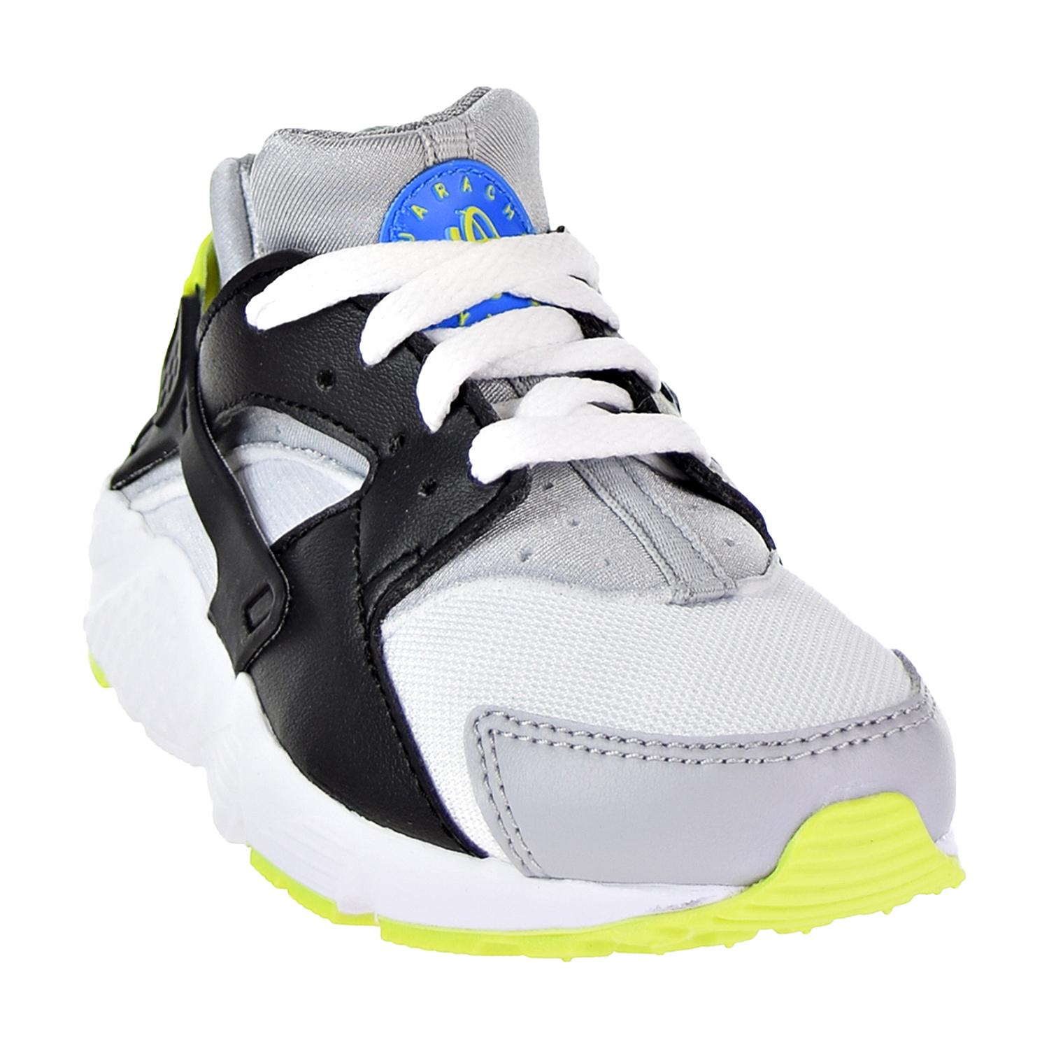 Nike Huarache Little Kid's Running Shoes University White/Cyber/Photo Blue 704949-112 - image 2 of 6
