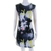 Pre-owned|Kate Spade Saturday Womens Abstract Print Dress Multi Colored Cotton Size 12