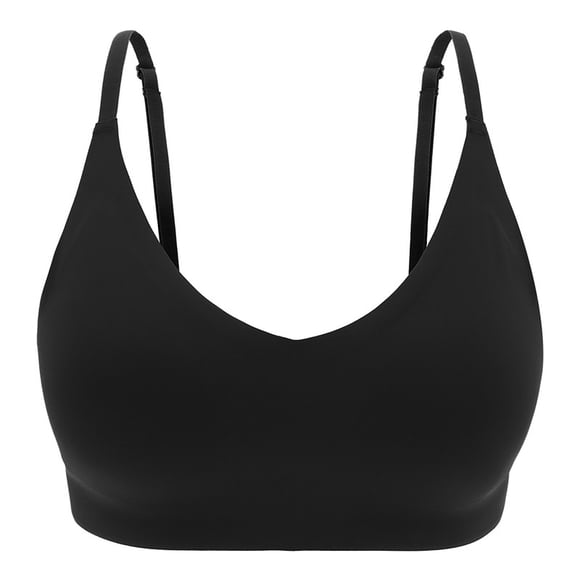 Bra Deportivo Marel para Mujer, sin Varilla con Corchete, Negro Talla M