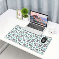 thumbnail image 6 of Kdxio Bears and Tropical Leaves Print Large Gaming Mouse Pad,Non-Slip Base,Water Resist Keyboard Pad for Gamer,Office & Home,29.5 x 15.8 in, 6 of 9
