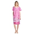 thumbnail image 5 of Casual Nights Women's Short Sleeve Muumuu Lounger Dress, 5 of 5