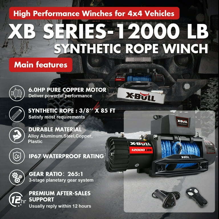 Walmart Black Friday Deals 2025 - X-BULL 12000 lbs Electric Winch