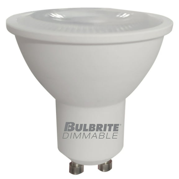 Bulbrite Pack of (3) 6.5 Watt Dimmable Flood PAR16 Twist & Lock Bi-Pin (GU10) LED Light Bulb - 350 Lumens, 2700K