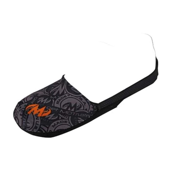 Motiv Zeal Bowling Shoe Slider Black, Slide Sole Cover for Bowling Shoes, Improves Slide Control & Approach Consistency