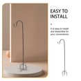 thumbnail image 4 of PENGXIANG Shepards Hook Bird Feeder Pole Hook Shepherds Hook for Garden Outdoor Use, 4 of 6