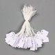 thumbnail image 5 of 1500pcs Paper Tag Label Tag with Hanging String tying a knot, saving you time and energy on it（26*14mm）, 5 of 5