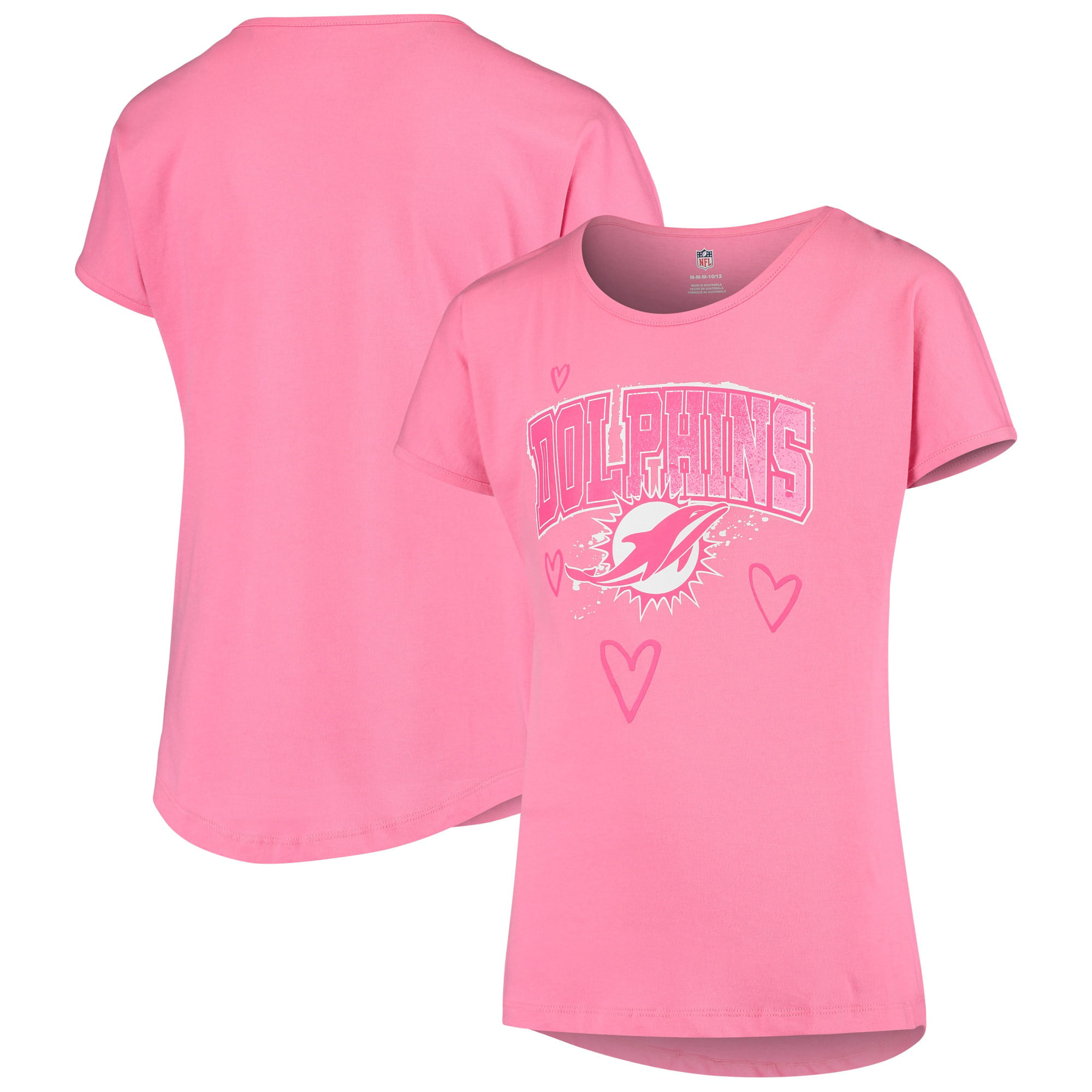 Miami Dolphins Girls Youth Go-Getter T 