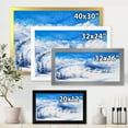 thumbnail image 4 of Designart 'Wooden House With Winter Mountain Landscape' Traditional Framed Art Print, 4 of 4