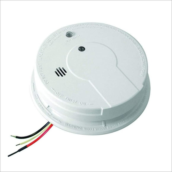 Kidde P1275CA Hardwire Smoke Alarm with Hush® Alarm Silencer with Battery Backup