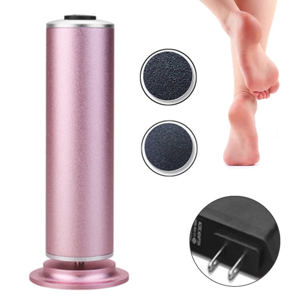 Removedor de callos de pie eléctrico con discos de papel de lija de repuesto de 60 piezas, máquina profesional de exfoliación de pies para pedicura para hombres y mujeres, piel agrietada y seca, Ormromra 2035722-1