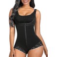 thumbnail image 1 of Shapewear For Women Tummy Control Fajas Colombianas Body Shaper Zipper Open Bust Bodysuit - WEVALLEY, 1 of 5