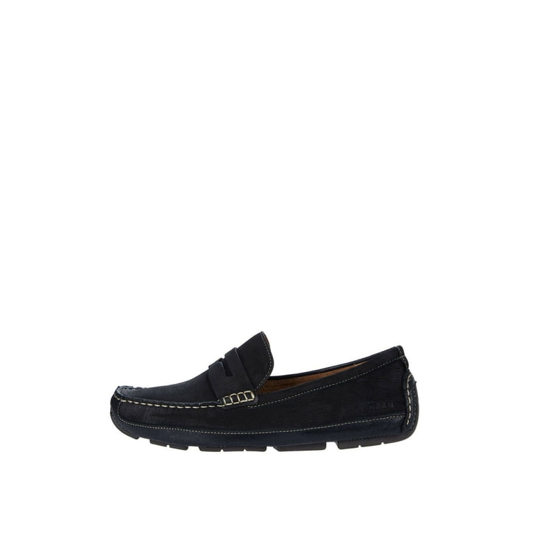 Cole Haan Wyatt Penny Drivers Black Suede Size 13 Men’s Slip On Loafers Cole Haan Mens Wyatt Penny Driver Driving Style Loafer  main image 4