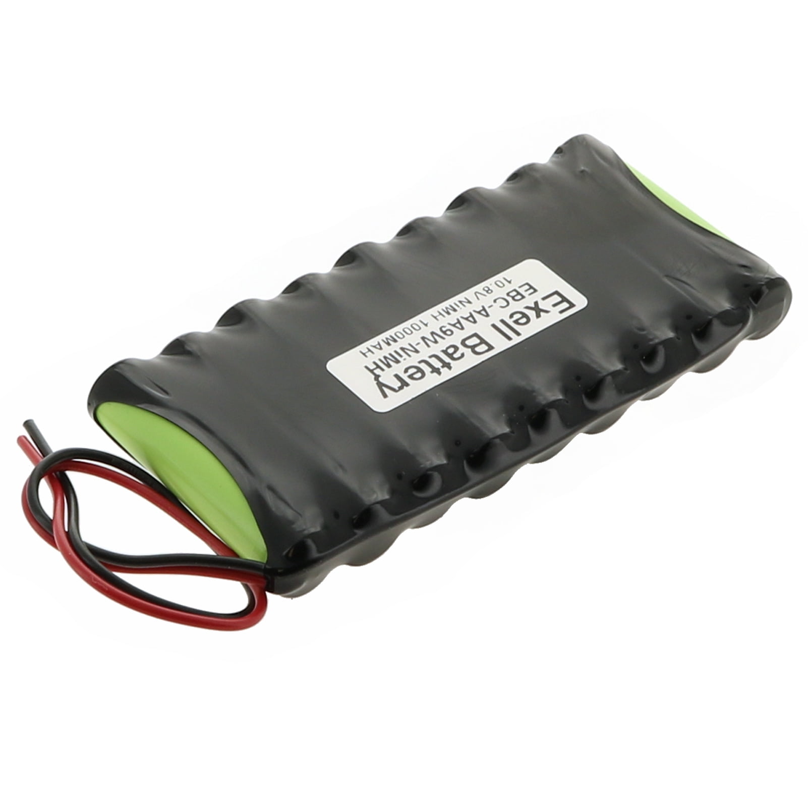 Exell 10.8V 1000mAh NiMH Battery Pack w/ 22AWG Open End Wire Leads