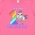 thumbnail image 4 of Inktastic It's My 1st Birthday Unicorn Boys or Girls Baby T-Shirt, 4 of 5