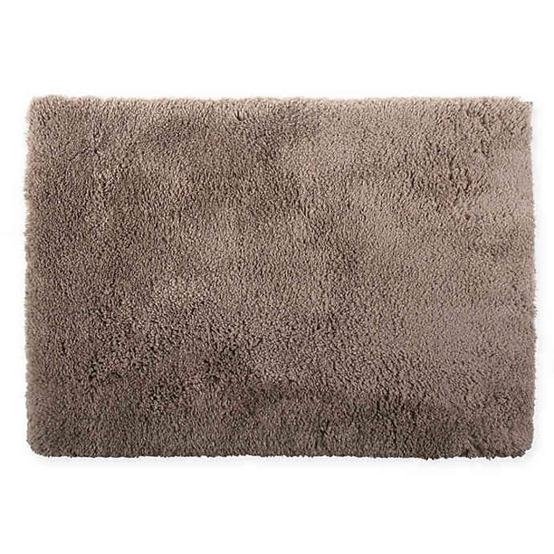 Wamsutta Ultra Soft 17Inch x 24Inch Bath Rug in Taupe