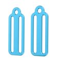 thumbnail image 4 of 2Pcs Scubaing Weight Belt Keepers,Aluminum Alloy Diving Slide Fixing Buckle Stoppers for Webbing Belts, 4 of 7