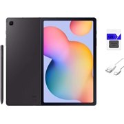 Samsung Galaxy Tab S6 Lite 10.4'' (2000x1200) WiFi Tablet Bundle, 4GB RAM, 64GB Storage, Bluetooth, Android 10, S Pen, Tablet Cover with Mazepoly Accessories