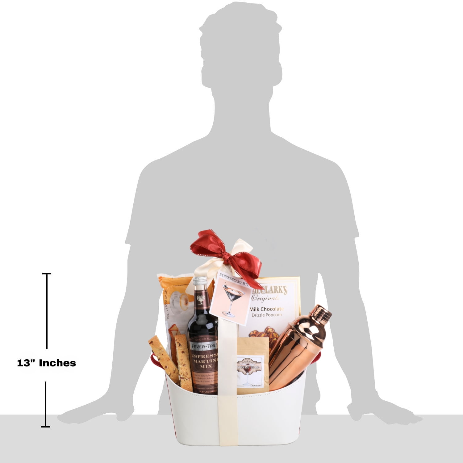 Alder Creek Gift Baskets Espresso Martini Gift Basket (7 Pieces)